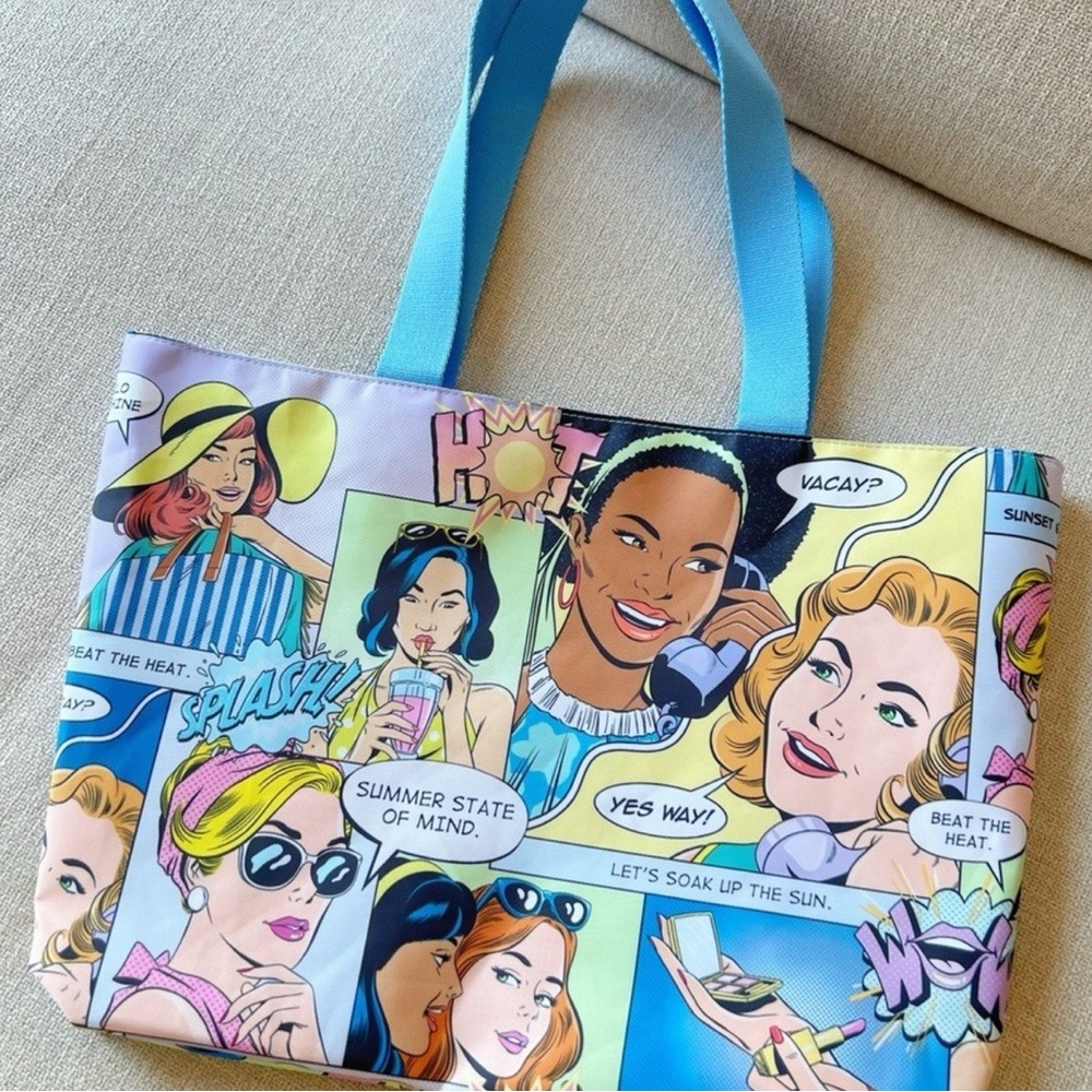 Estée Lauder "Summer State of Mind" Pop Art Tote Bag